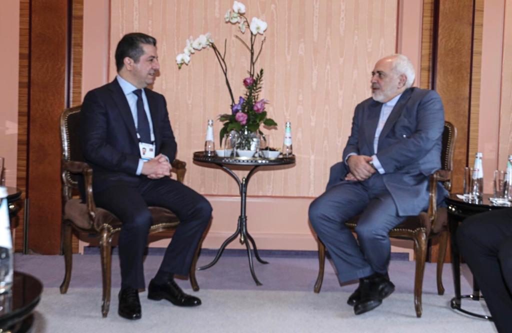 Iranian FM, Kurdistan Region PM discuss ties