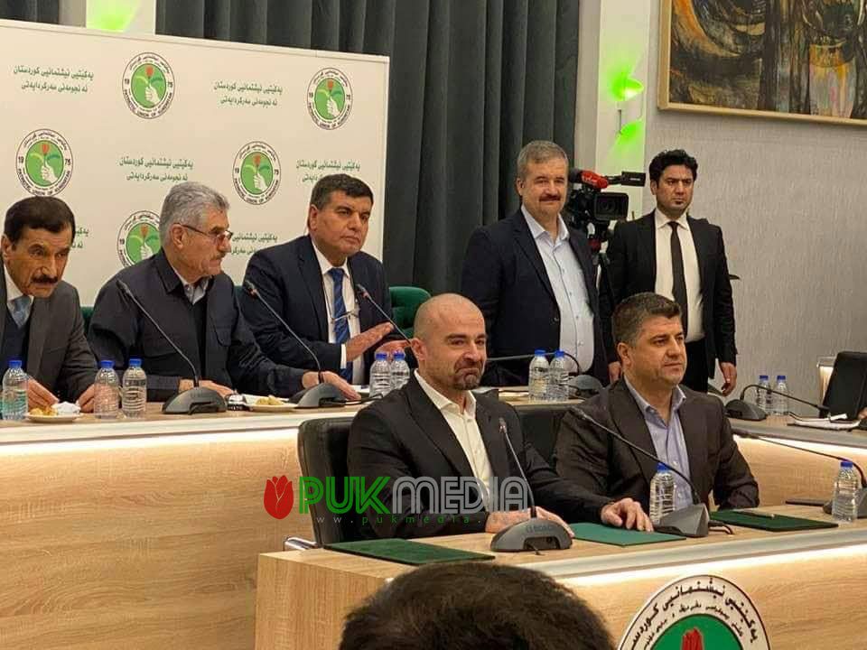 انتخاب لاهور شیخ جنگی و بافل طالبانی به عنوان روسای مشترک اتحادیه میهنی کردستان
