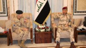 تاکید روسای ستاد ارتش عراق و هیئت نمایندگی ناتو بر گسترش فعالیت سازمان در این کشور