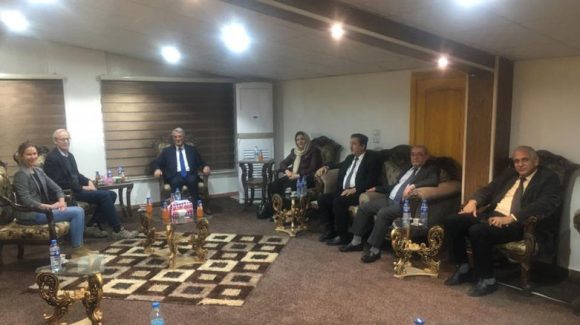 ئه‌ندامانی ENKS له‌گه‌ڵ شاندێکی ئه‌مریکی کۆ بوونه‌وه‌