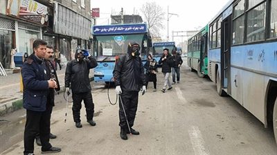 لغو تمامی همایش ها و جشنواره های شهرداری ارومیه/ضد عفونی ناوگان اتوبوس شهری