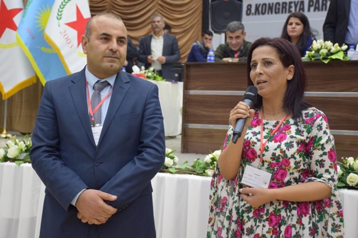 انتخاب انور مسلم و عایشه حسو به ریاست حزب اتحاد دموکراتیک سوریه (PYD)
