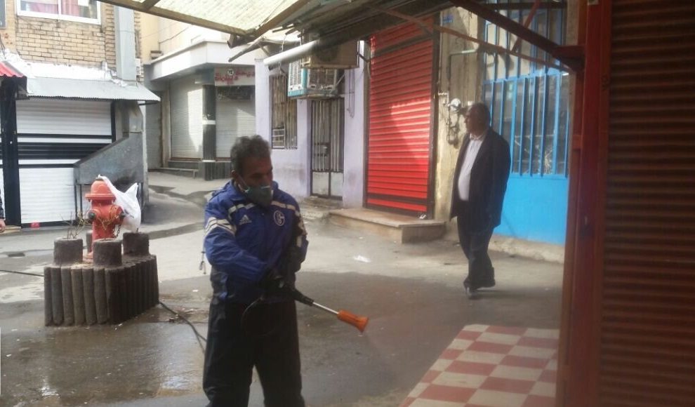 شهر سقز بطور کامل ضدعفونی می‌شود/ 22 مورد مشکوک به کرونا در سقز بستری هستند