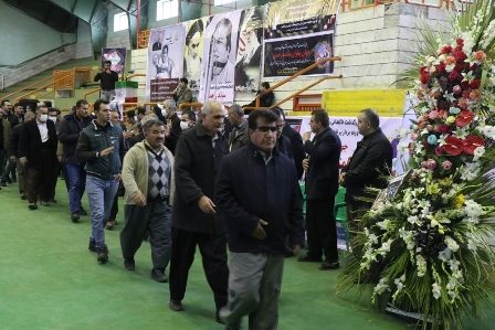 آیین ترحیم «سیامند رحمان» در اشنویه برگزار شد
