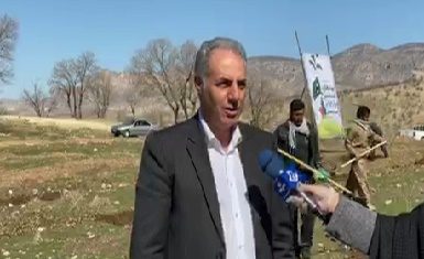 اعطای نهال رایگان به ایلامیان در هفته منابع طبیعی