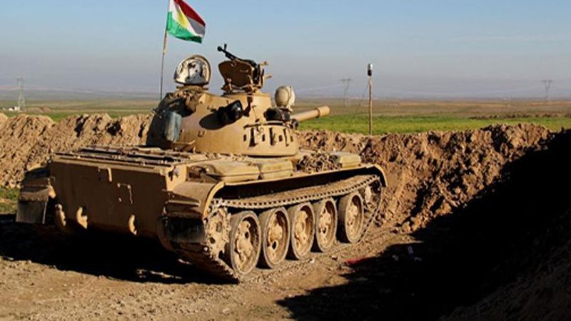 عمليات مشترک نيروهاي پيشمرگ و نيروهاي ايتاليایی در استان ديالي عراق