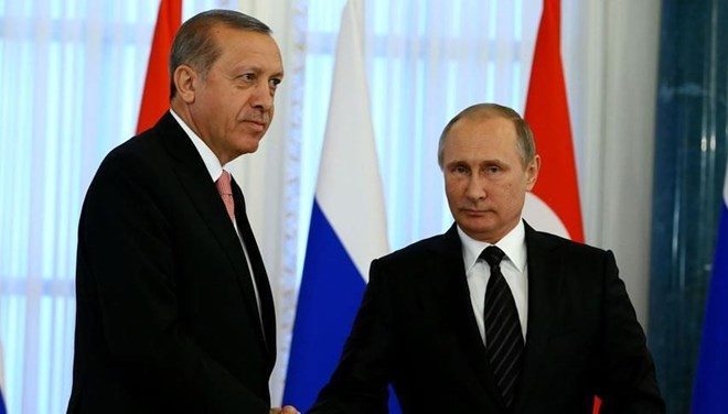 تماس تلفنی اردوغان – پوتین با موضوع بررسی توافق 5 مارس