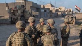 زخمی شدن 3 نیروی آمریکایی در حمله راکتی به اردوگاه تاجی