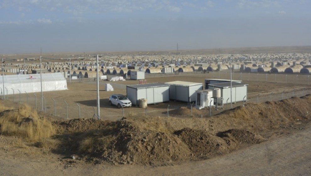 قرنطینه اردوگاه آوارگان اقلیم کردستان در مقابله با کرونا