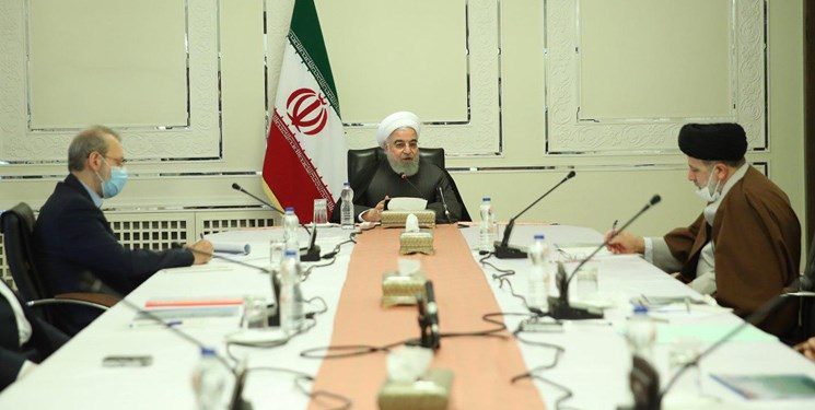روحانی: امیدوارم با تداوم همراهی مردم،شیوع کرونا کاهش یابد/مراکز تجاری تا ۱۵ فروردین تعطیل شوند