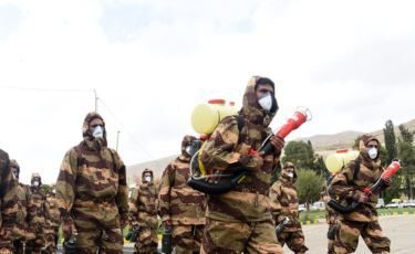 برگزاری رزمایش مبارزه با کرونا در 3 شهرستان کرمانشاه