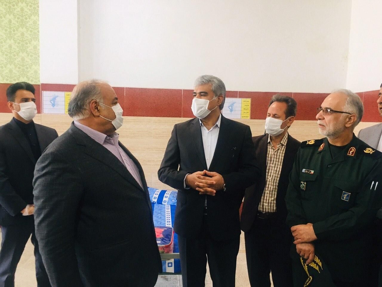 افتتاح نقاهتگاه بیماران مبتلا به کرونا در پادگان توحید کرمانشاه