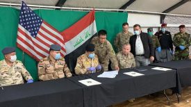 ائتلاف بین‌المللی، پایگاه هوایی القیاره را تحویل نیروهای عراقی داد