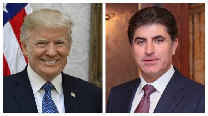 ترامپ، عید نوروز را به نچیروان بارزانی تبریک گفت