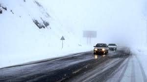 جاده های کردستان لغزنده است