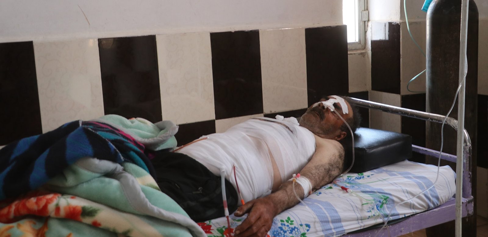 زخمی شدن یک کشاورز بر اثر انفجار مین