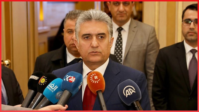 طرح شکایت علیه وزیر امور داخلی اقلیم کردستان توسط یک نماینده پارلمان