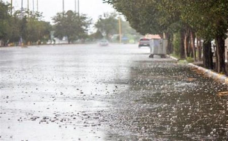 آسمان آذربایجان غربی بارانی است