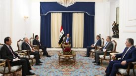 تاکید برهم صالح بر ادامه تعقیب عناصر داعش و جلوگیری از بازگشت آنها