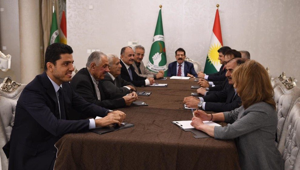 تاکید اتحادیه میهنی بر حل اختلافات احزاب اقلیم کردستان از طریق گفتگو