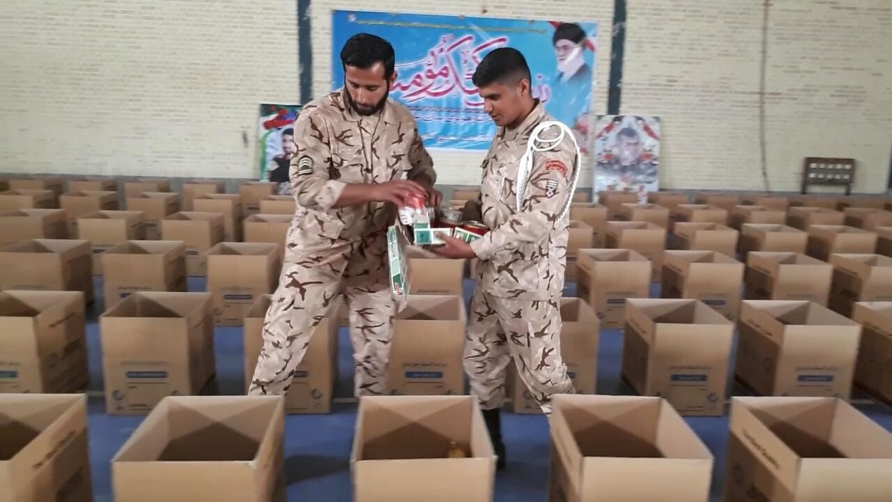 آغاز رزمایش «کمک‌های مومنانه» در جوانرود