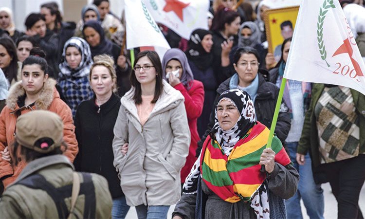 France delegation encourages unity among Syrian Kurds