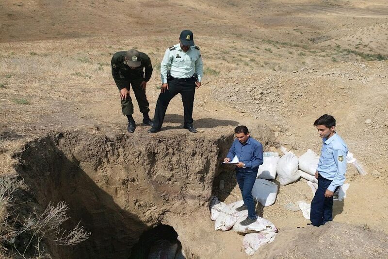 دستگیری حفاران غیرمجاز آثار تاریخی در چرداول