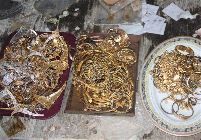 ٧٤٥ قطعه زیورآلات قاچاق طلا در مرز خوی کشف شد