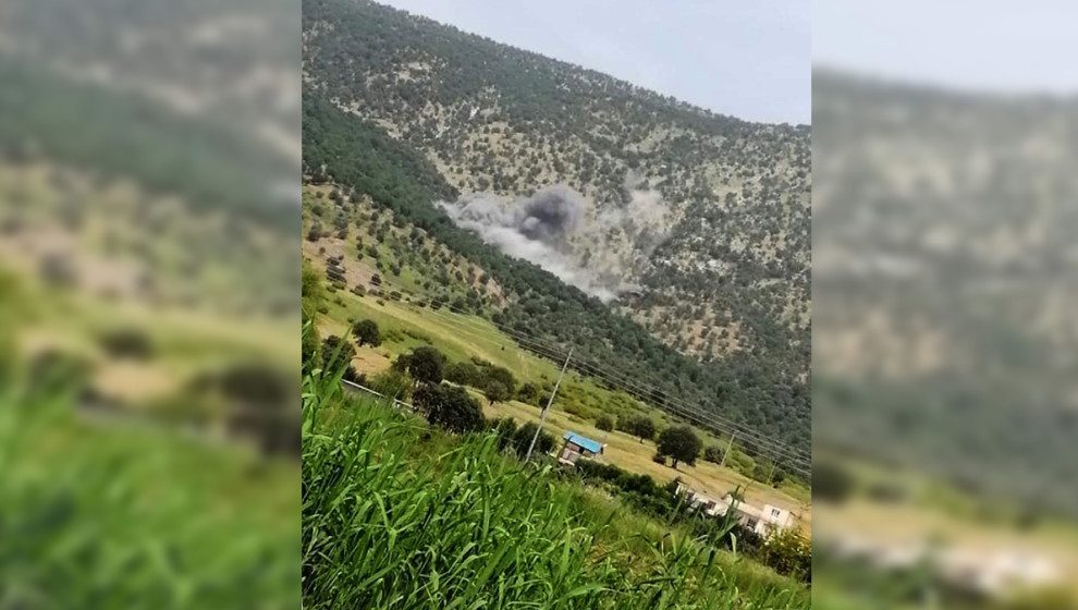 مسدود شدن راه ارتباطی 200 روستای اربیل در پی بمباران ترکیه