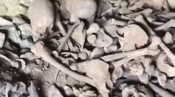 کشف گور دستجمعی در منطقه دارگجیت استان کردنشین ماردین