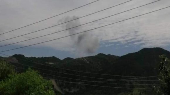 بەهۆی بۆردومانی فڕۆکە جەنگییەکانی تورکیاوە ئاگر لە پووش و پاوانی دەوروبەری هەولێر کەوتەوە