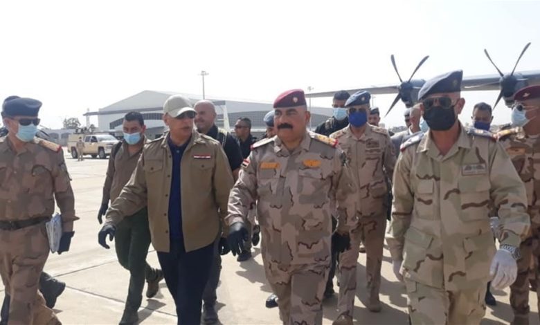 مصطفی الکاظمی وارد استان مورد مناقشه کرکوک شد