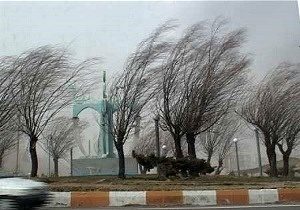 سرعت وزش باد در کردستان به 108 کیلومتر در ساعت رسید/ هوای استان از امروز پایدار است