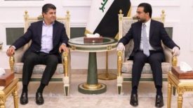 تاکید محمد حلبوسی و لاهور شیخ جنگی بر اهمیت پشتیبانی از دولت کاظمی
