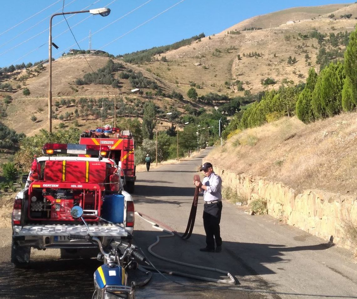 آتش‌سوزی پارک جنگلی آبیدر سنندج مهار شد/ شهروندان در آبیدر آتش روشن نکنند