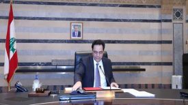 دیدار هیئت بلندپایه عراقی با نخست‌وزیر لبنان در بیروت