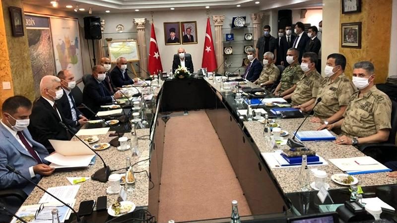 برگزاری جلسه امنیتی به ریاست وزیر کشور ترکیه در شهر کردنشین ماردین