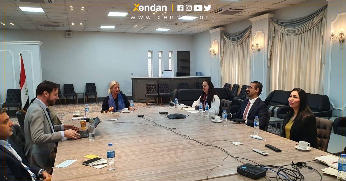 دیدار نماینده سازمان ملل با فراکسیون اتحادیه میهنی در مجلس عراق