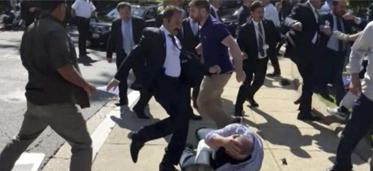 تبعات تبرئه عاملان حمله به معترضان کرد در جریان سفر اردوغان به آمریکا