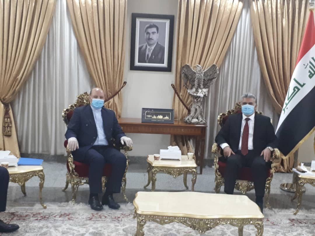 دیدار وزیر امور داخلی اقلیم کردستان با سرکنسول ایران در اربیل