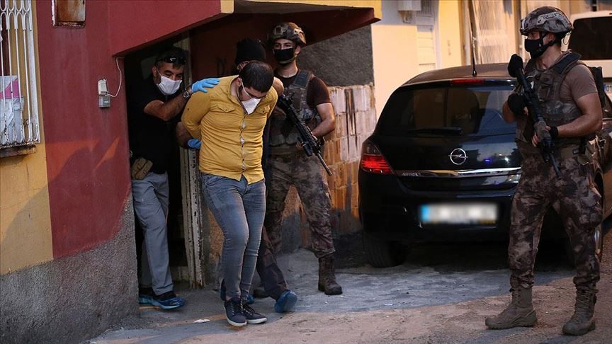 دستگیری 13 تن در استان آدانا به اتهام عضویت و همکاری با PKK