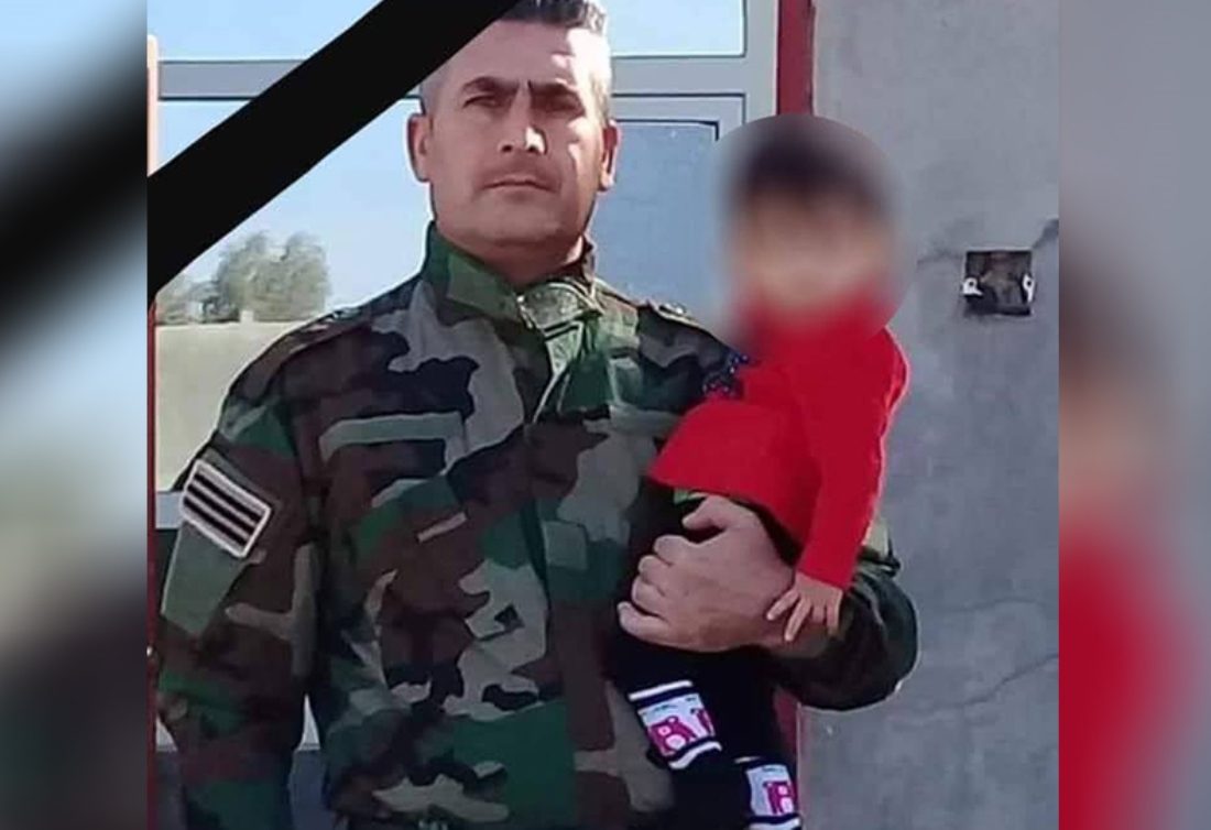 کشته شدن یک سرباز کُرد ارتش عراق در حمله داعش به خانقین