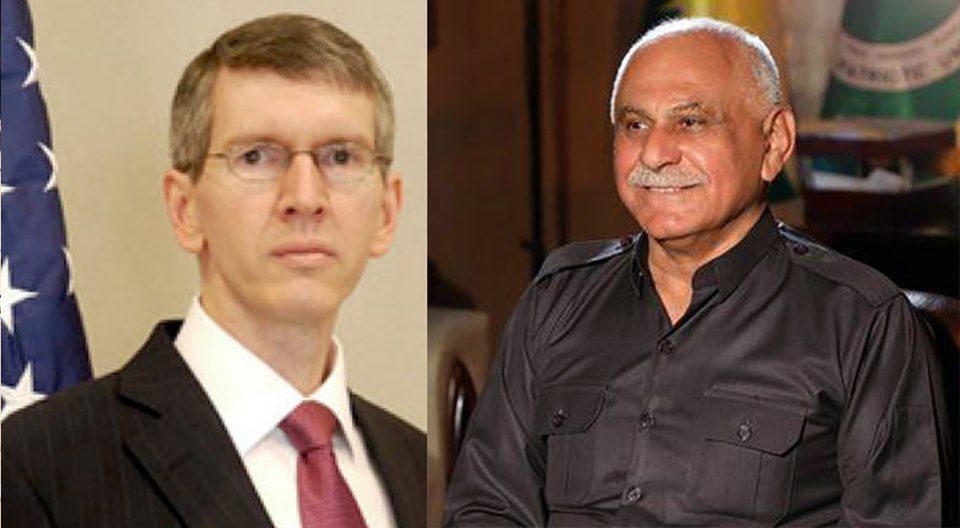 گفتگوی معاون نچیروان بارزانی و سرکنسول آمریکا درباره تحرکات داعش