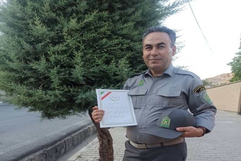 جنگلبان نمونه ایران از مهاباد انتخاب شد