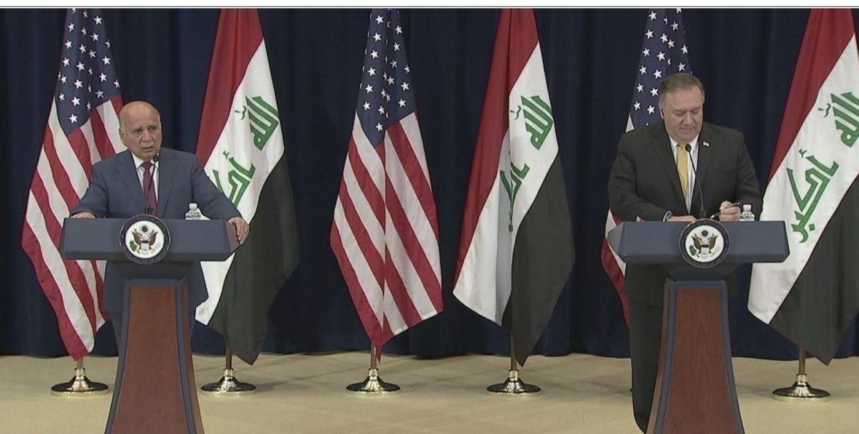 پومپئو: از بغداد می خواهیم اختلافاتش را با اربیل حل کند