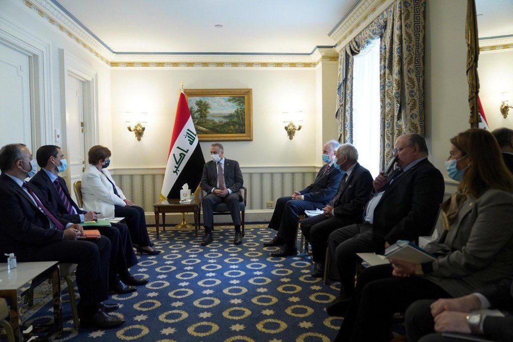 Iraqi PM Kadhimi, US officials discuss Iraq economic reform