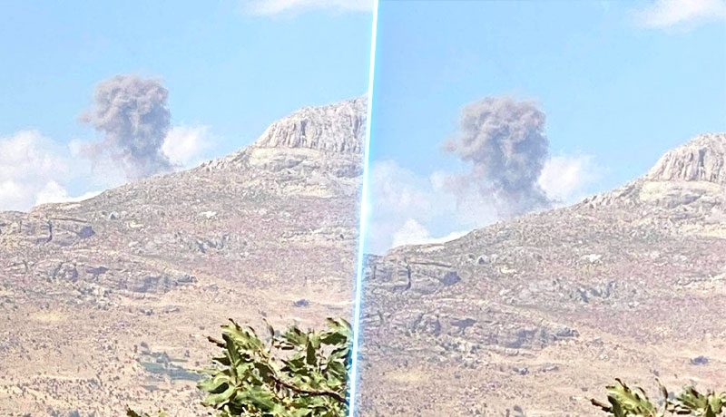ادامه حملات ترکیه به اقلیم کردستان