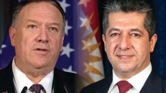 پێش سەردانی کازمی بۆ واشنتۆن، مه‌سروور بارزانی نامه‌یێکی تایبه‌تی بۆ وەزیری دەرەوەی ئەمریکا ناردووه‌