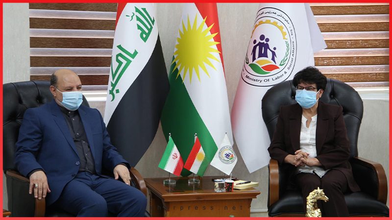 سرکنسول ایران در اربیل خواستار ازسرگیری روند مبادله زندانیان با اقلیم کردستان شد