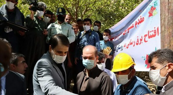 آخرین روستای جوانرود، به شبکه برق وصل شد